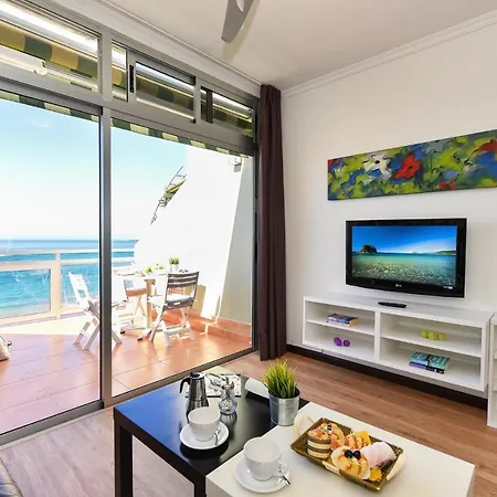 Beachfront Canteras Lm52yy By Villagrancanaria דירה *